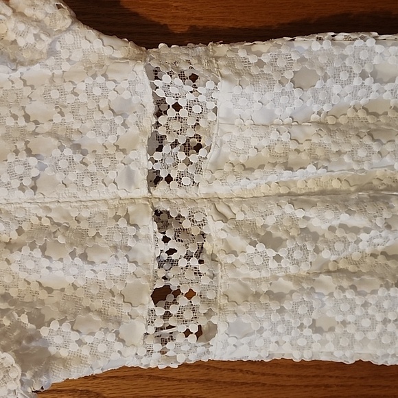 Nordstrom Brand- Lauren Lace Overlay Dress - Picture 7 of 8